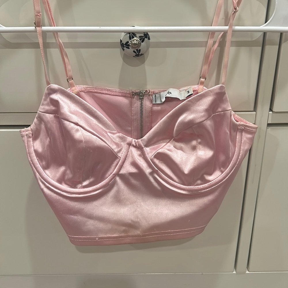 Adika Pink crop top